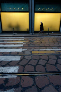 Shop windows in Milan, Europe, Italy Shop windows in Milan, Europe, Italy